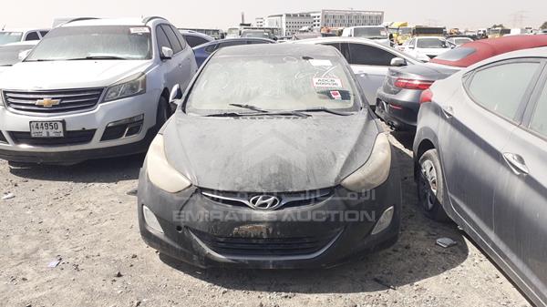 HYUNDAI ELANTRA 2014 kmhdg41exeu832584