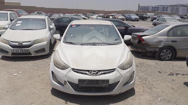 HYUNDAI ELANTRA 2015 kmhdg41exfu254326