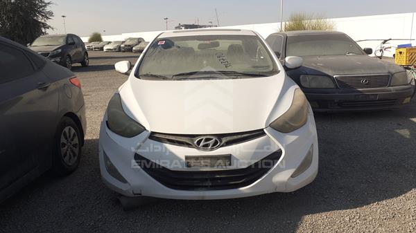 HYUNDAI ELANTRA 2013 kmhdg61e4du011166