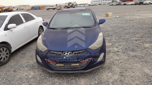 HYUNDAI ELANTRA 2012 kmhdh41e4cu198280