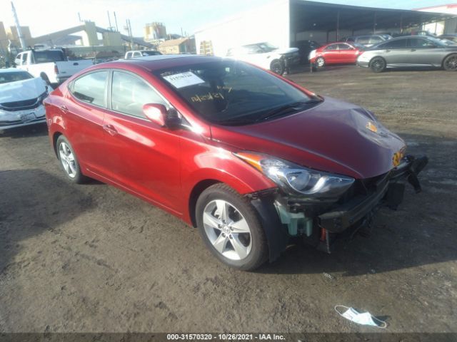 HYUNDAI ELANTRA 2011 kmhdh4ae0bu111618