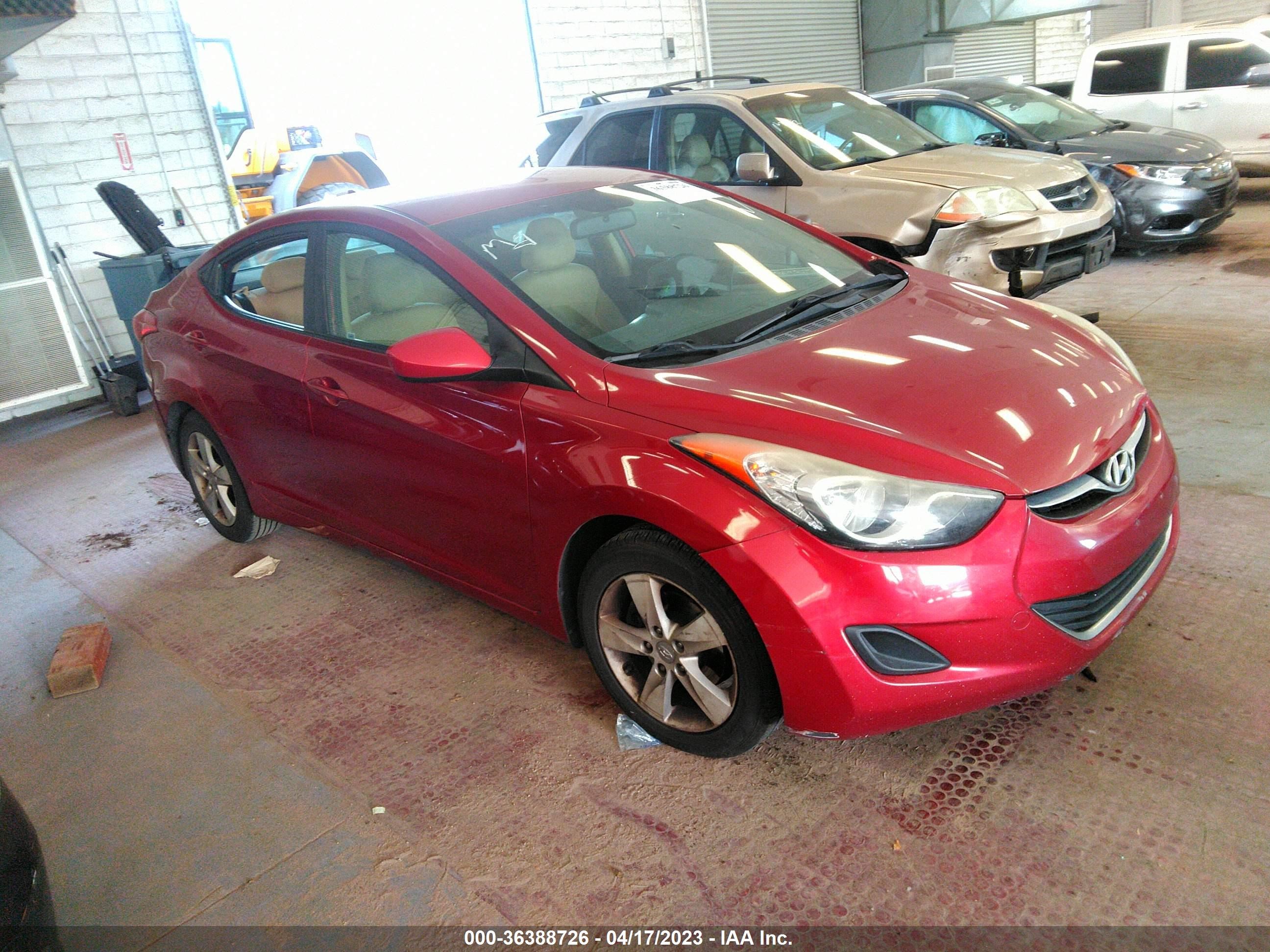 HYUNDAI ELANTRA 2011 kmhdh4ae0bu133442