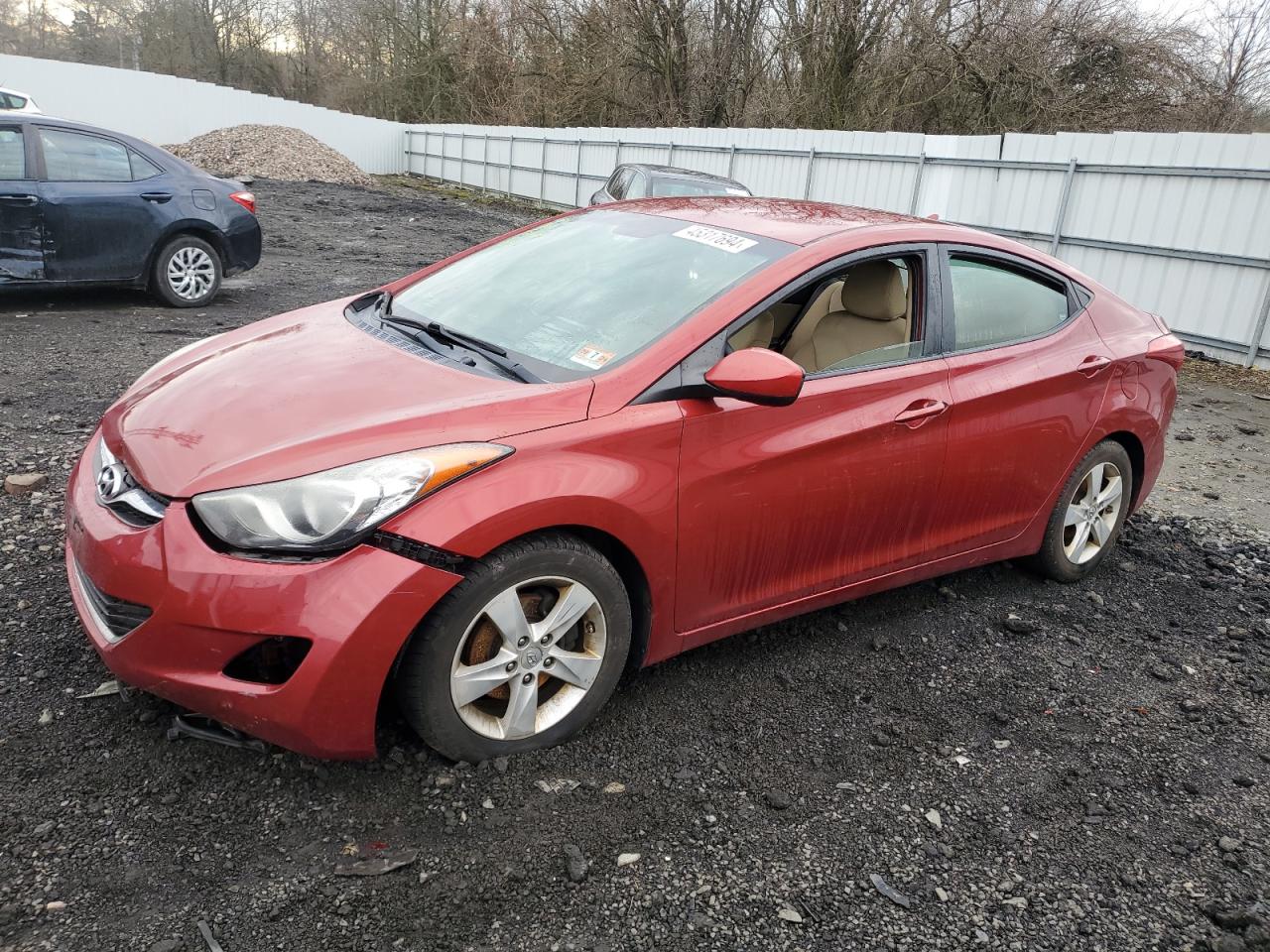 HYUNDAI ELANTRA 2011 kmhdh4ae0bu133697