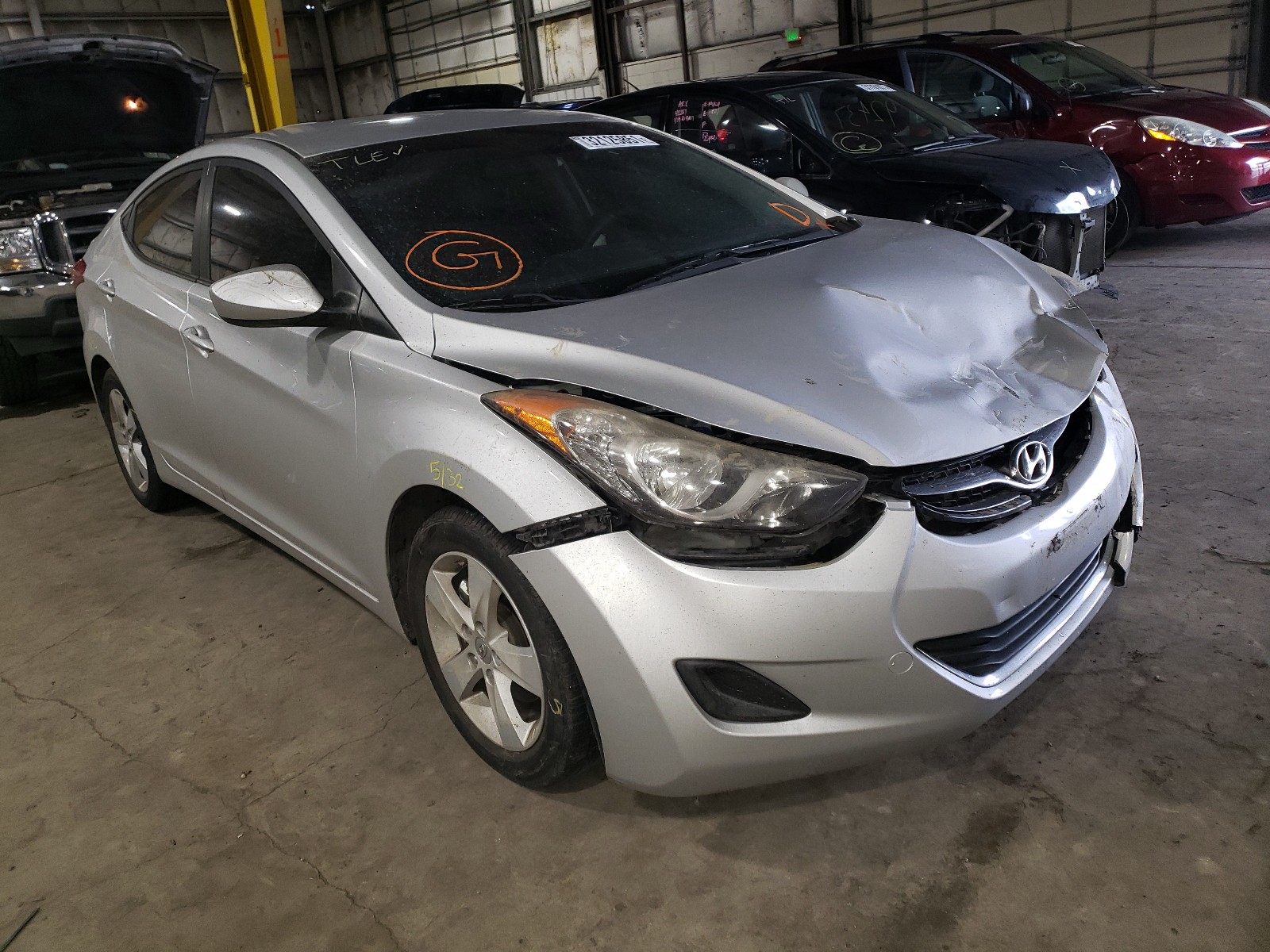 HYUNDAI ELANTRA GL 2011 kmhdh4ae0bu149933