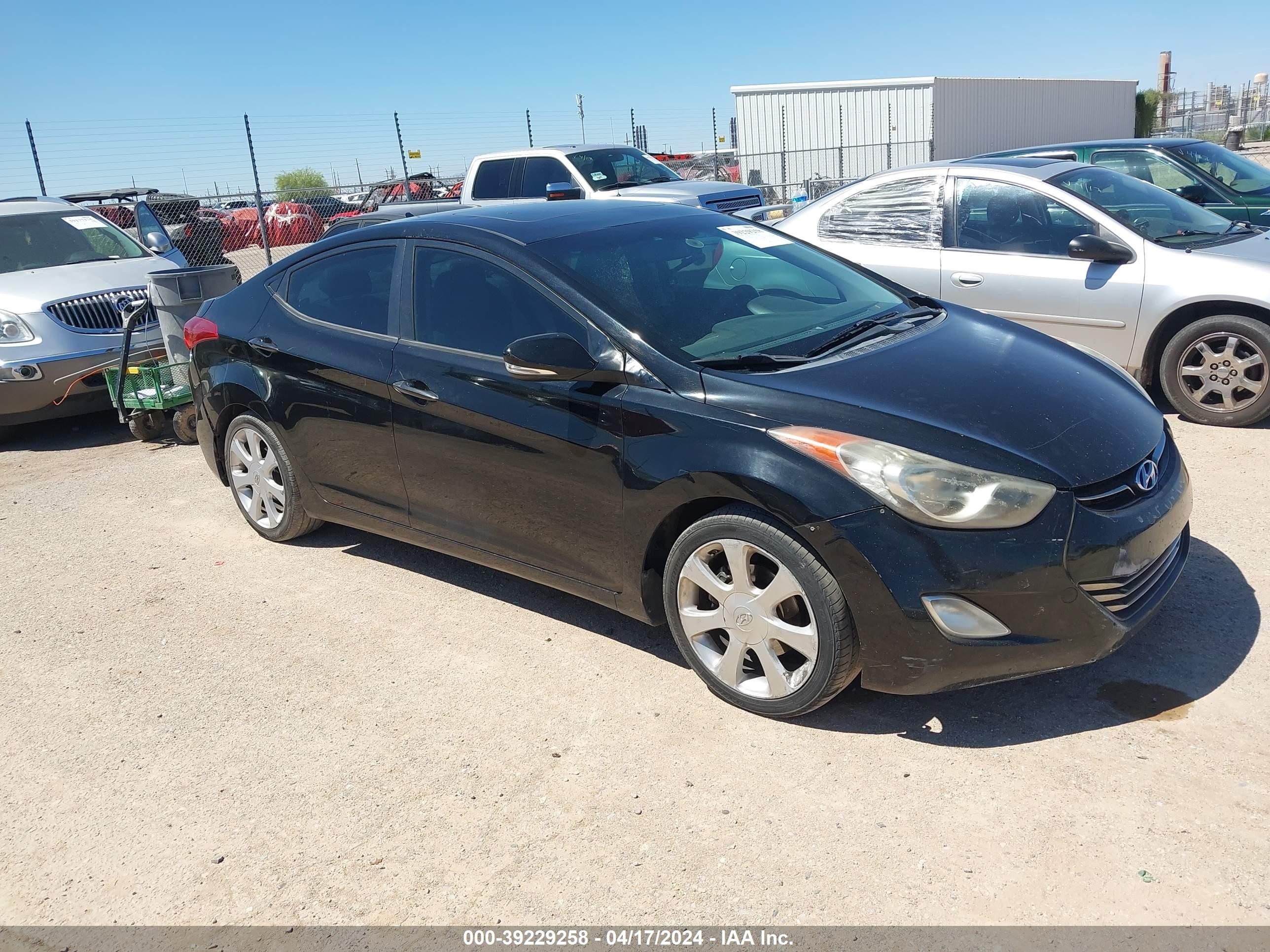 HYUNDAI ELANTRA 2012 kmhdh4ae0cu193870