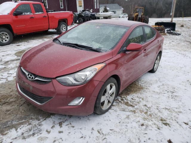 HYUNDAI ELANTRA GL 2012 kmhdh4ae0cu295623