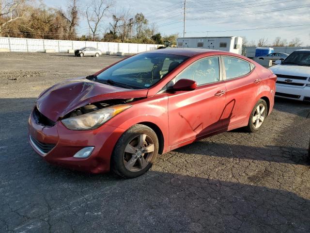 HYUNDAI ELANTRA GL 2012 kmhdh4ae0cu307687