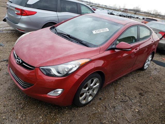 HYUNDAI ELANTRA GL 2012 kmhdh4ae0cu462319