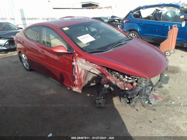 HYUNDAI ELANTRA 2013 kmhdh4ae0du501623