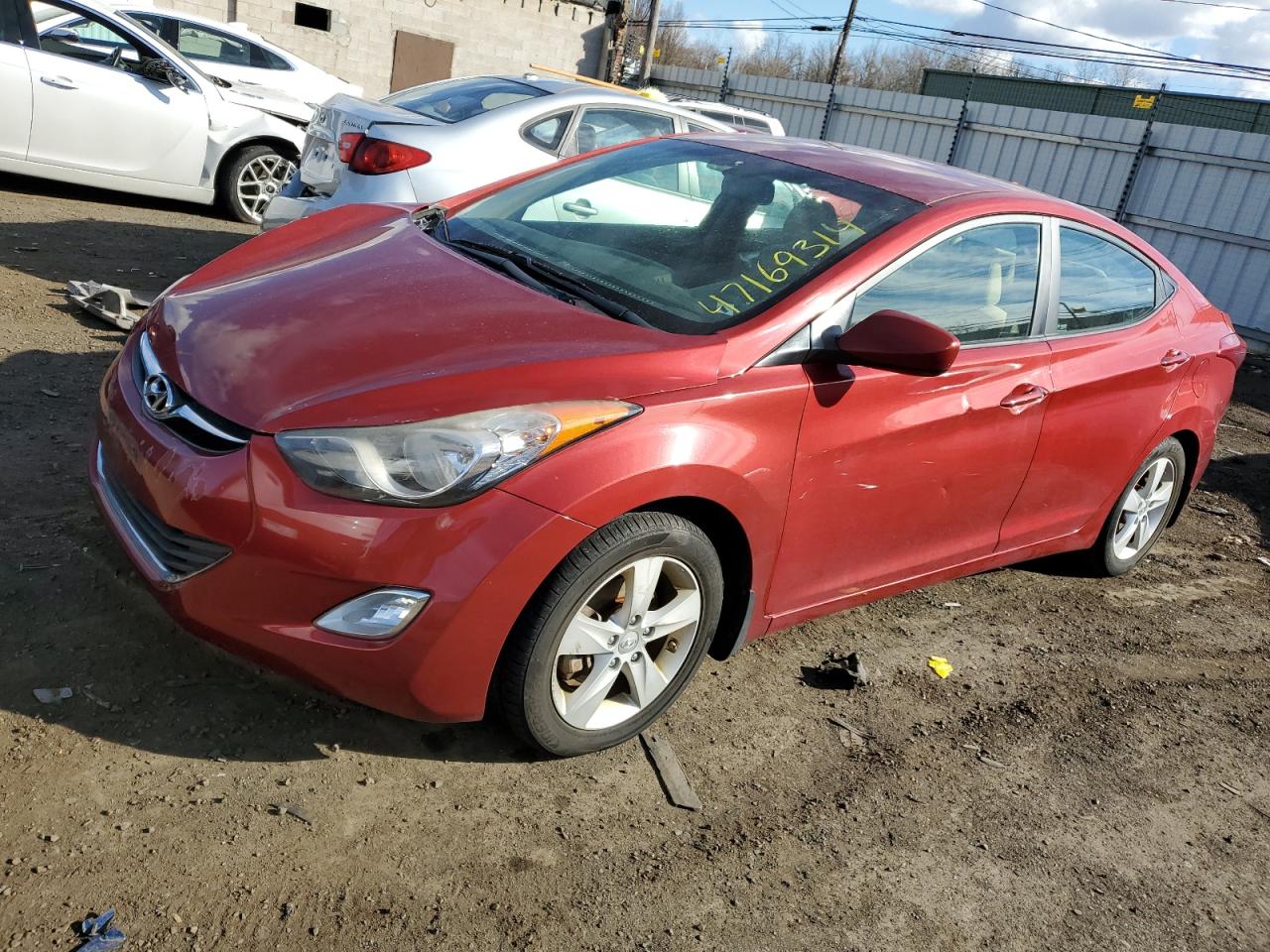 HYUNDAI ELANTRA 2013 kmhdh4ae0du535822