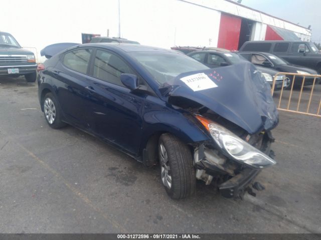 HYUNDAI ELANTRA 2013 kmhdh4ae0du553866