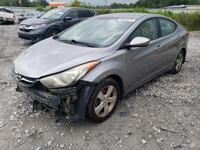 HYUNDAI ELANTRA GL 2013 kmhdh4ae0du564429