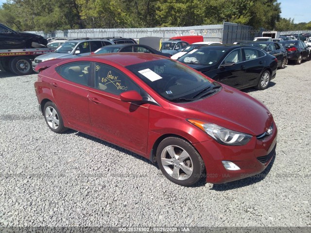 HYUNDAI ELANTRA 2013 kmhdh4ae0du582316