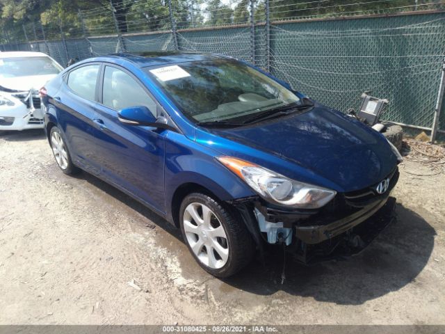 HYUNDAI ELANTRA 2013 kmhdh4ae0du635810