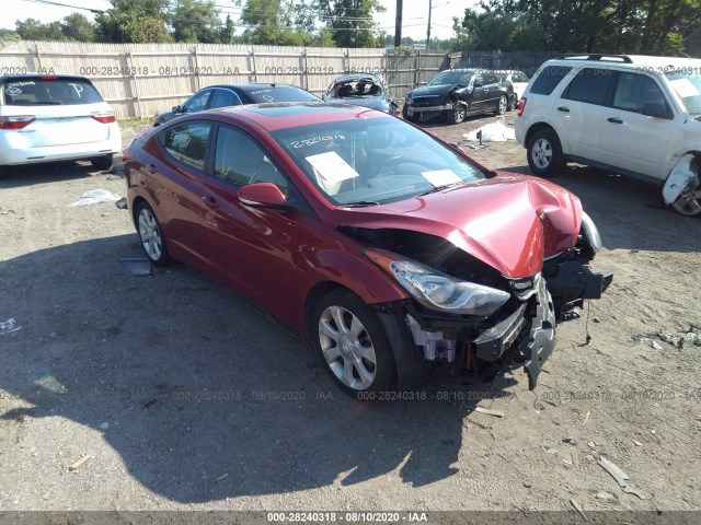 HYUNDAI ELANTRA 2013 kmhdh4ae0du701692