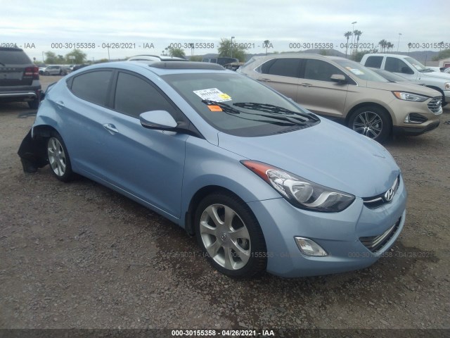 HYUNDAI ELANTRA 2013 kmhdh4ae0du716290