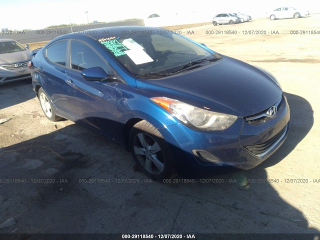 HYUNDAI ELANTRA 2013 kmhdh4ae0du725037