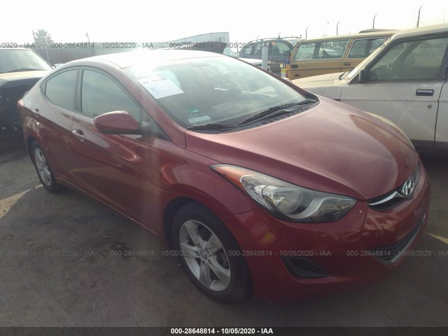 HYUNDAI ELANTRA 2013 kmhdh4ae0du725717