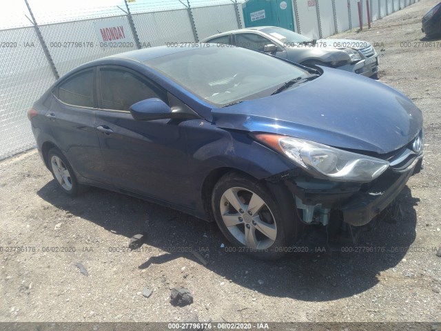 HYUNDAI ELANTRA 2013 kmhdh4ae0du734983