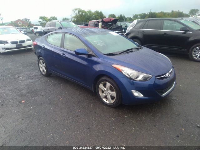 HYUNDAI ELANTRA 2013 kmhdh4ae0du778093