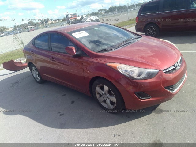 HYUNDAI ELANTRA 2013 kmhdh4ae0du789966