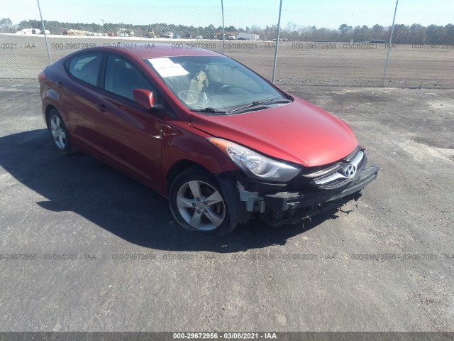 HYUNDAI ELANTRA 2013 kmhdh4ae0du816504