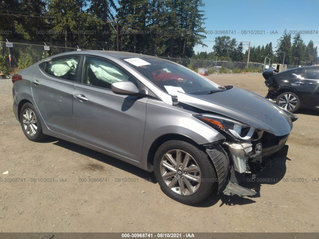 HYUNDAI ELANTRA 2014 kmhdh4ae0eu030316