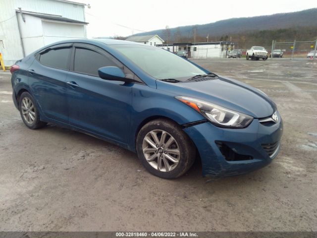 HYUNDAI ELANTRA 2014 kmhdh4ae0eu030414