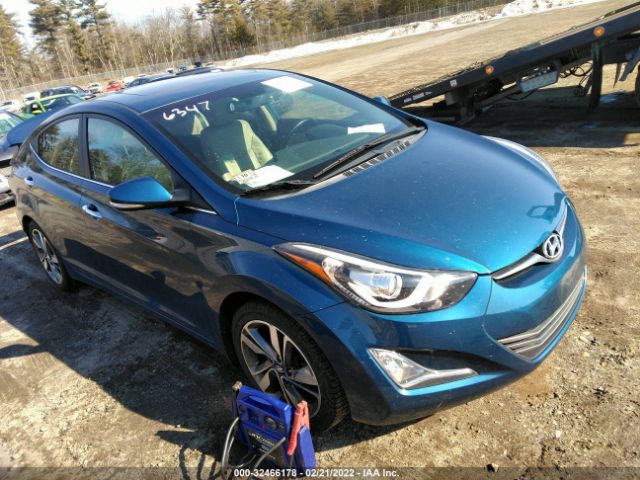 HYUNDAI ELANTRA 2014 kmhdh4ae0eu035726