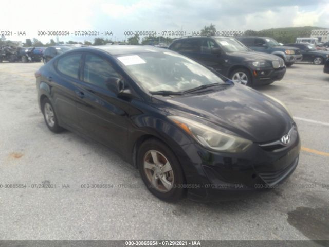 HYUNDAI ELANTRA 2014 kmhdh4ae0eu041722