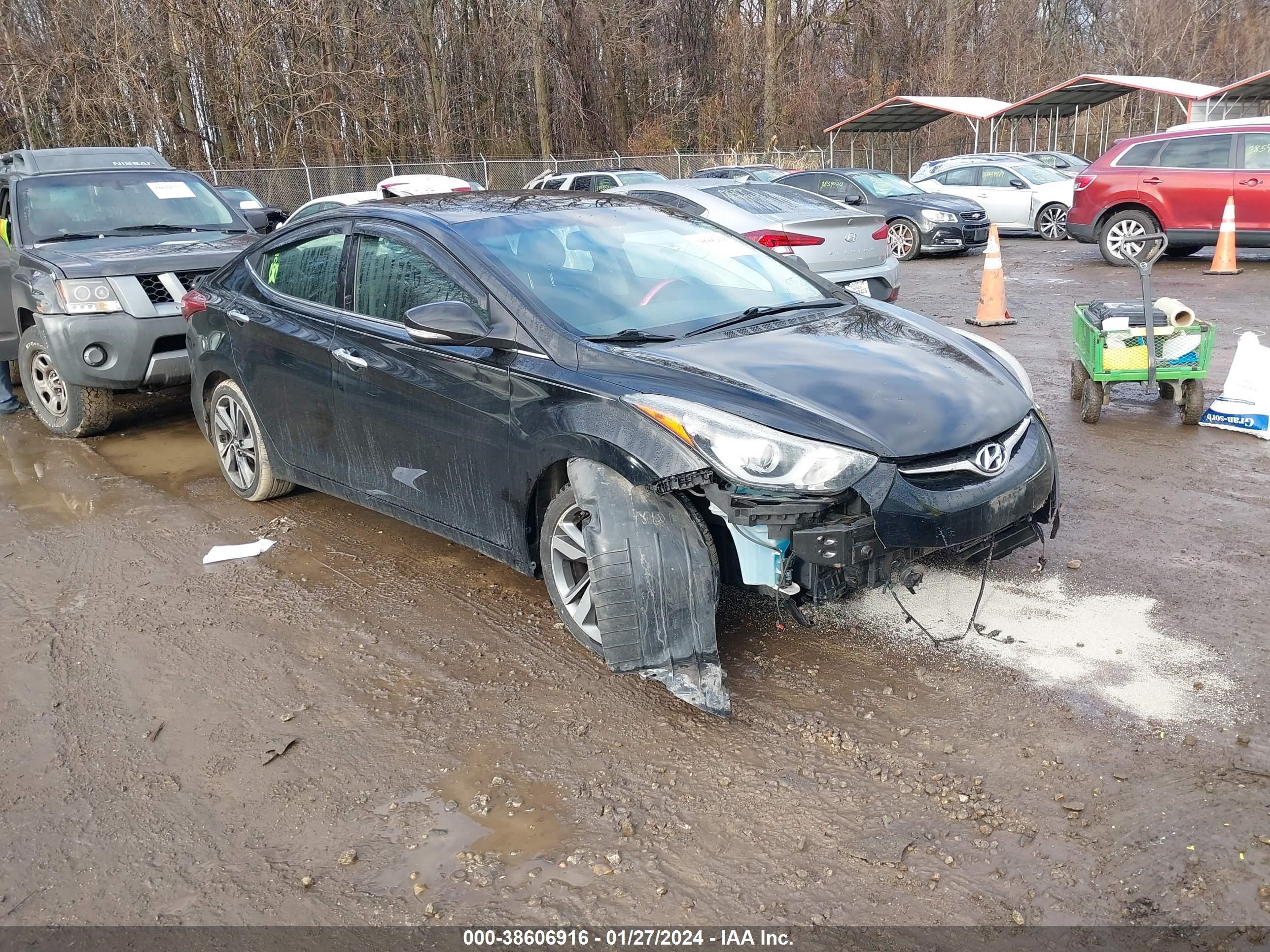 HYUNDAI ELANTRA 2014 kmhdh4ae0eu048931