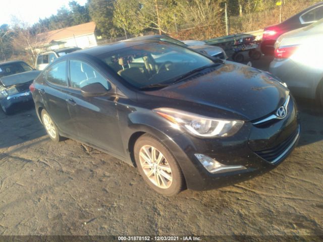 HYUNDAI ELANTRA 2014 kmhdh4ae0eu065096