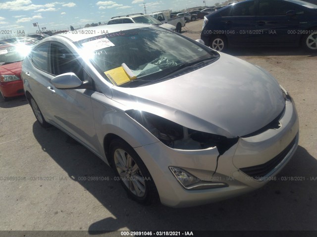 HYUNDAI ELANTRA 2014 kmhdh4ae0eu074493