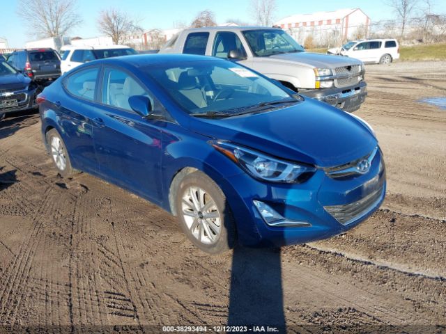 HYUNDAI ELANTRA 2014 kmhdh4ae0eu087406