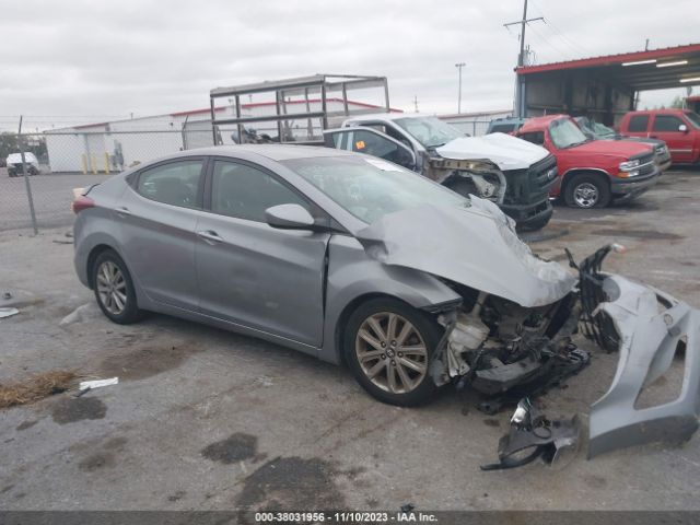 HYUNDAI ELANTRA 2014 kmhdh4ae0eu091973