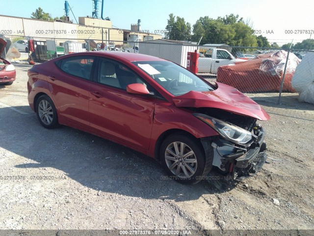 HYUNDAI ELANTRA 2014 kmhdh4ae0eu094310