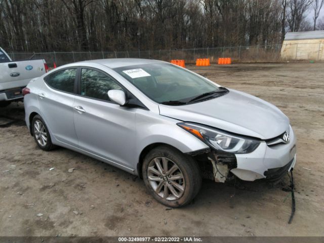 HYUNDAI ELANTRA 2014 kmhdh4ae0eu104530