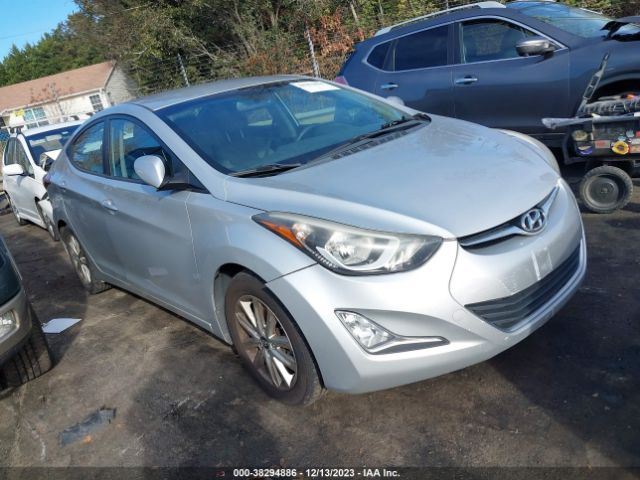 HYUNDAI ELANTRA 2014 kmhdh4ae0eu120260