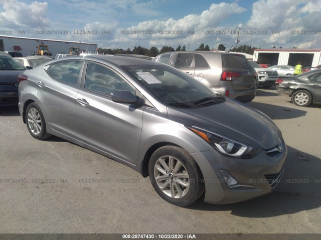 HYUNDAI ELANTRA 2014 kmhdh4ae0eu126754