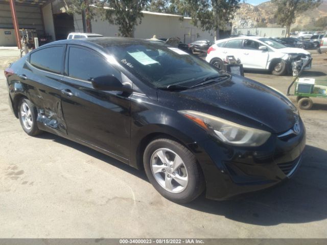 HYUNDAI ELANTRA 2014 kmhdh4ae0eu142582