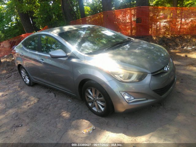 HYUNDAI ELANTRA 2014 kmhdh4ae0eu150326