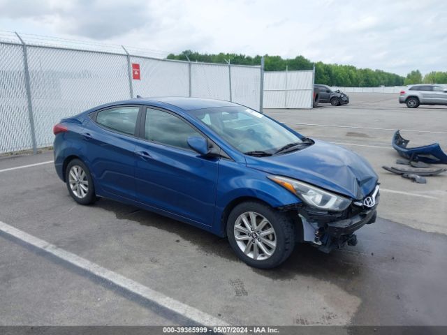 HYUNDAI ELANTRA 2014 kmhdh4ae0eu157289