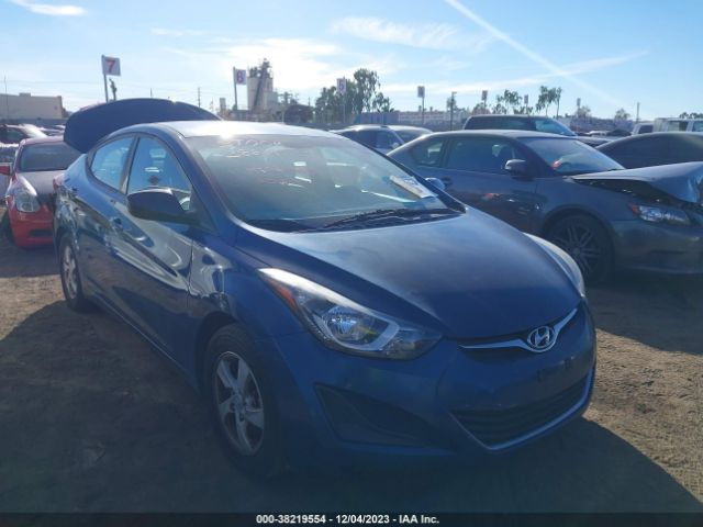 HYUNDAI ELANTRA 2014 kmhdh4ae0eu158684