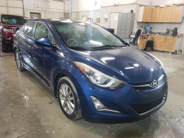 HYUNDAI ELANTRA 2014 kmhdh4ae0eu159219