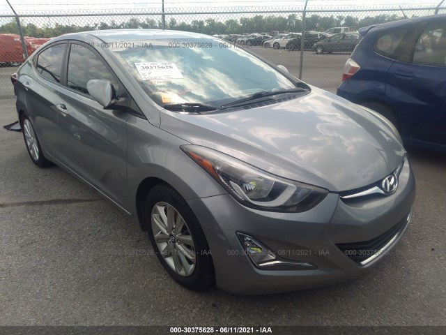 HYUNDAI ELANTRA 2014 kmhdh4ae0eu165246