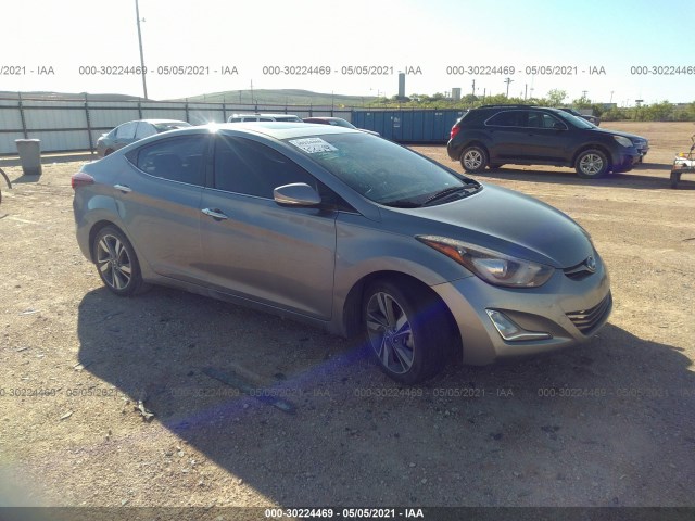 HYUNDAI ELANTRA 2014 kmhdh4ae0eu165814