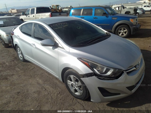 HYUNDAI ELANTRA 2014 kmhdh4ae0eu172777