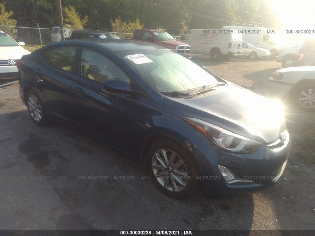 HYUNDAI ELANTRA 2014 kmhdh4ae0eu177994