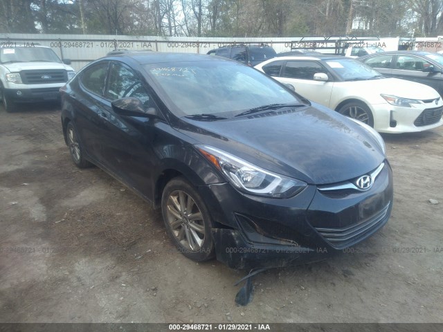 HYUNDAI ELANTRA 2014 kmhdh4ae0eu179731