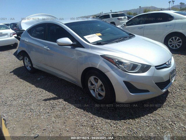 HYUNDAI ELANTRA 2014 kmhdh4ae0eu184654